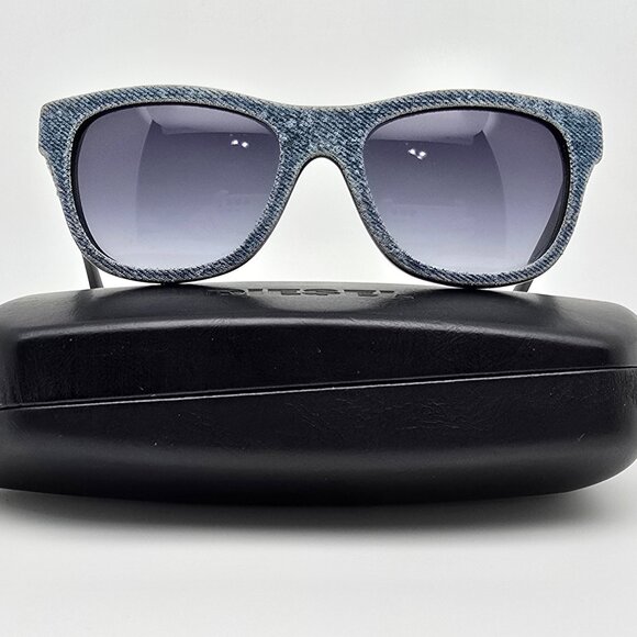 Diesel DL0111 05W #DENIMEYE Black Frame Blue Gradient Lens Sunglasses w/ Case main image 6